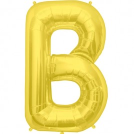 B Gold Letter Foil