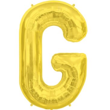 G Gold Letter Foil
