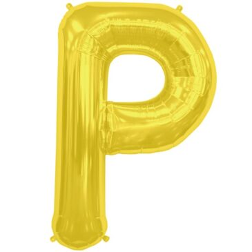 P Gold Letter Foil