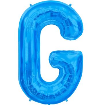G Blue Letter Foil