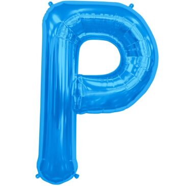 P Blue Letter Foil