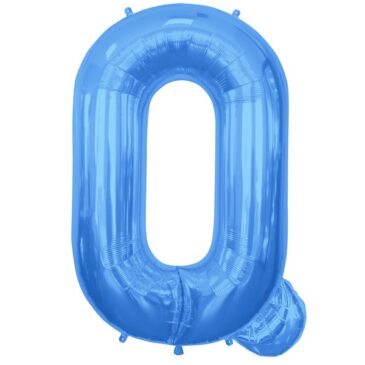 Q Blue Letter Foil