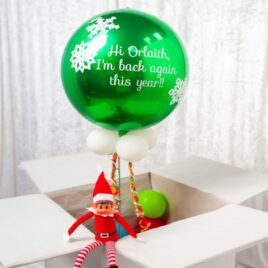 Personalised Green Elf Orbz in a Box
