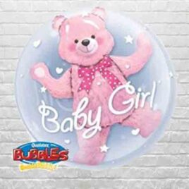 Baby Pink Bear Double Bubble
