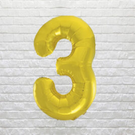 Gold Balloon Numbers 3