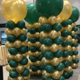 Paddy's Day Balloon Columns, 17th March
